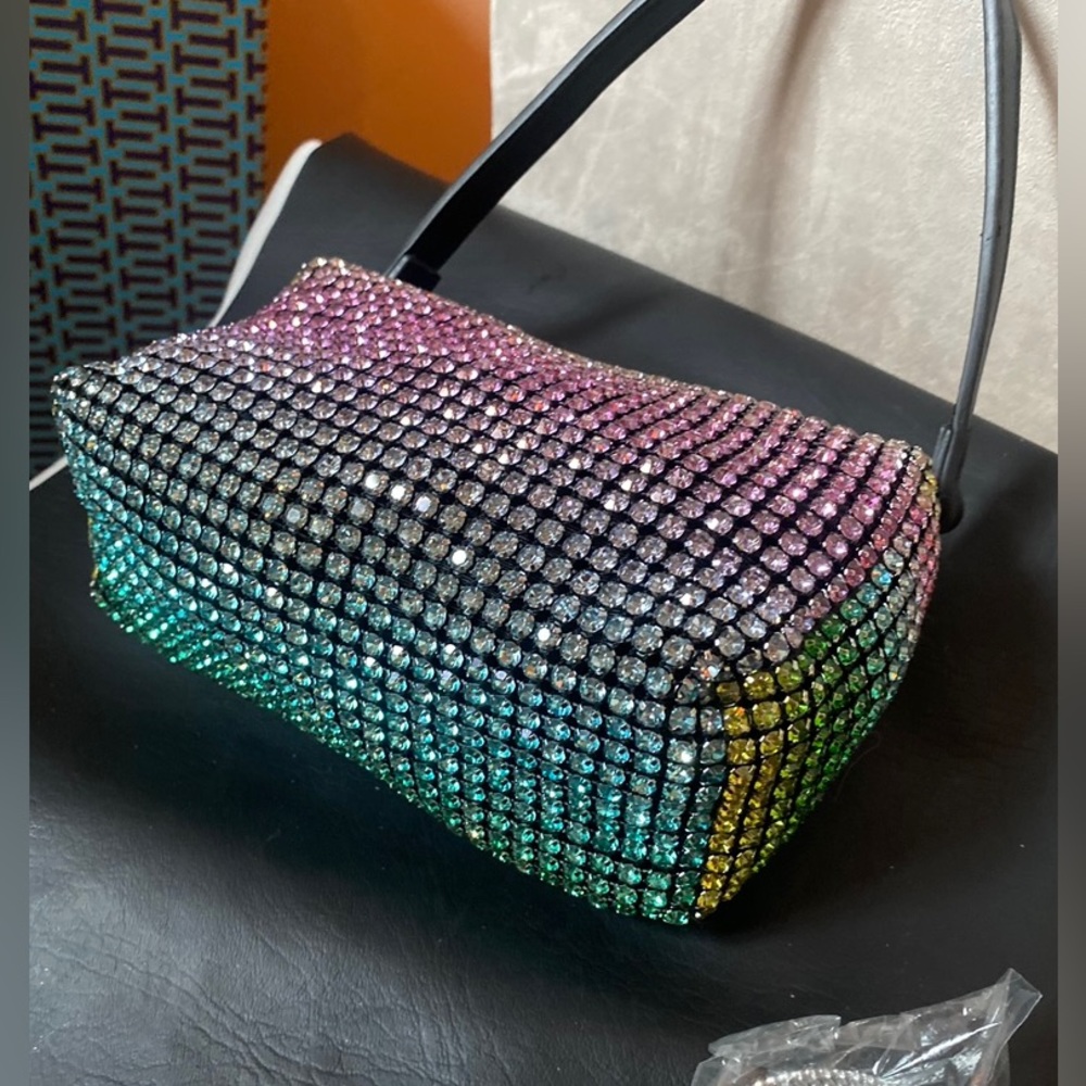 BCBG small rainbow crystal bag - Picture 5 of 10